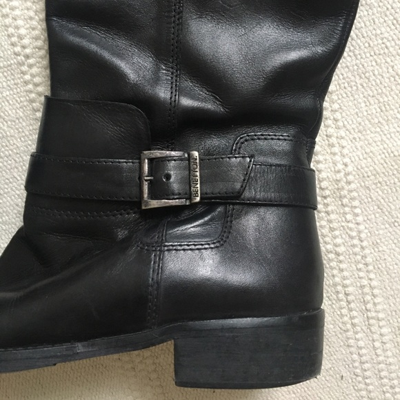 Leather Moto Boots - Picture 4 of 16